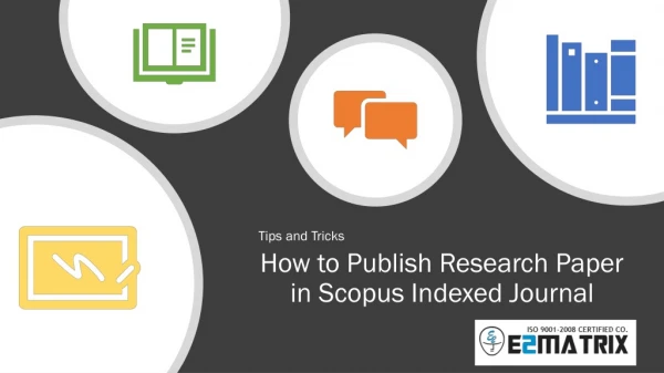 How to publish research paper in Scopus indexed