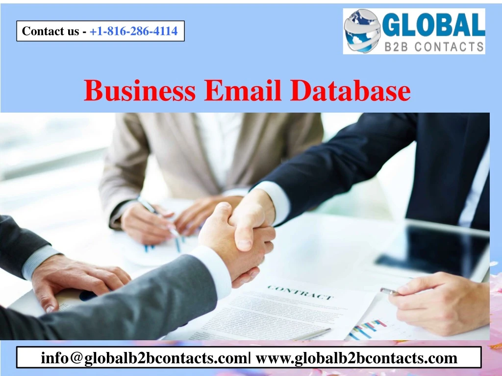 business email database