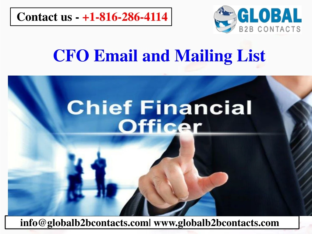 cfo email and mailing list