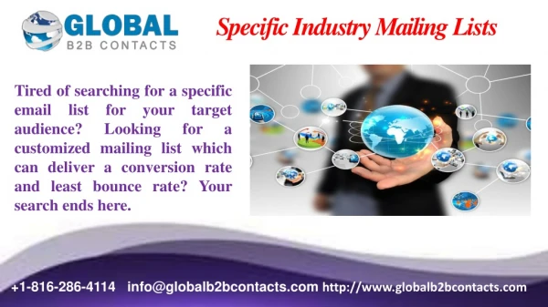 Specific Industry Mailing Lists