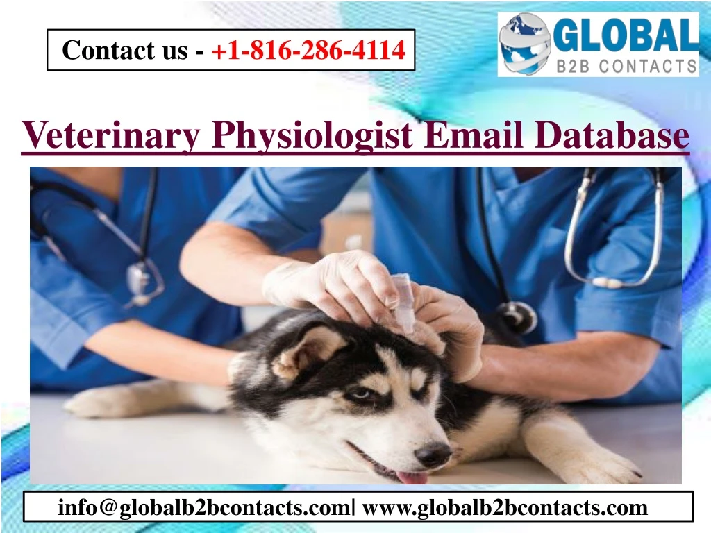 veterinary physiologist email database