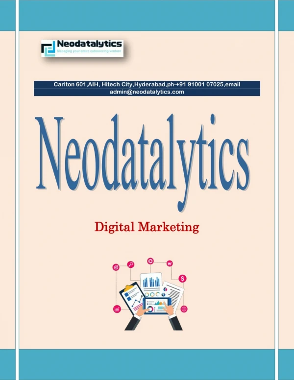 Experience Digital Excellence with Our Brilliant Digital Marketing Tactics – Neodatalytics