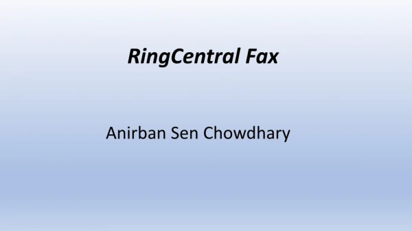 RingCentral FAX