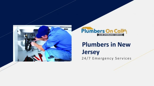 Plumbers in New Jersey | Plumbers on Call