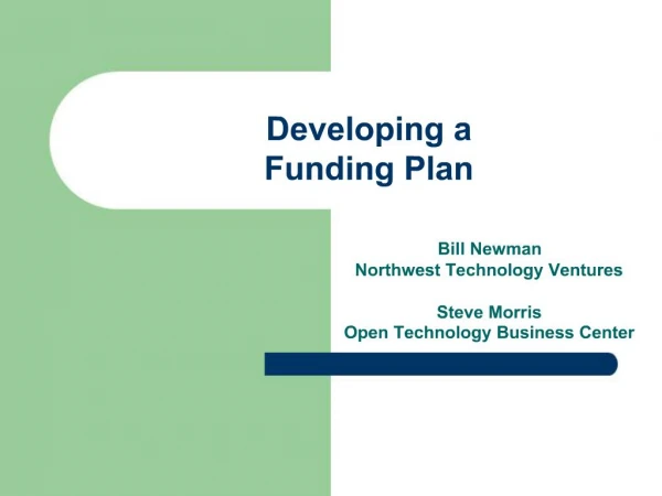 Developing a Funding Plan