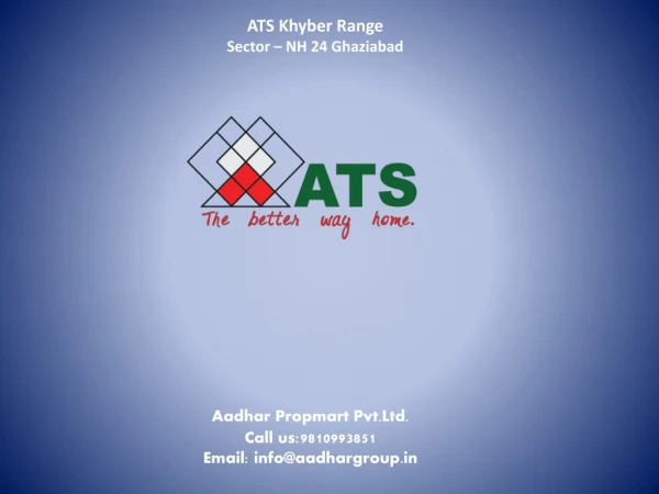 ATS khyber Range commercial Space