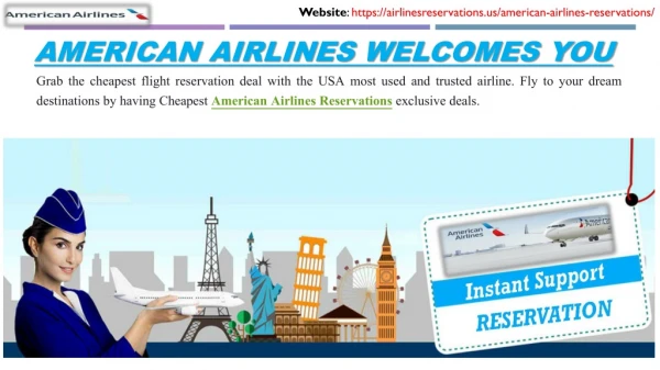 Cheapest flight reservations deals, offers, etc - American Airlines