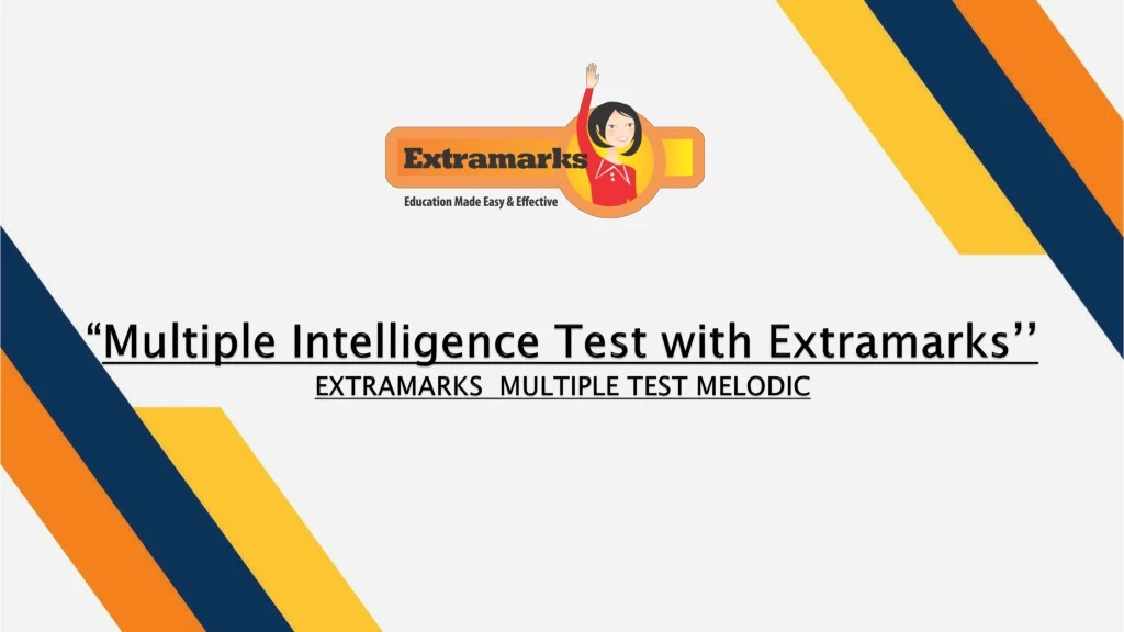multiple intelligence test with extramarks extramarks multiple test melodic