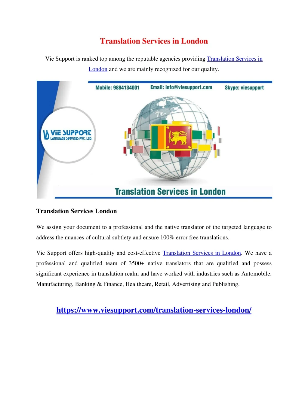 translation services in london