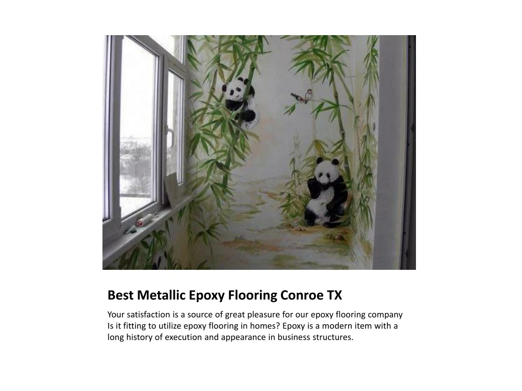 best metallic epoxy flooring conroe tx