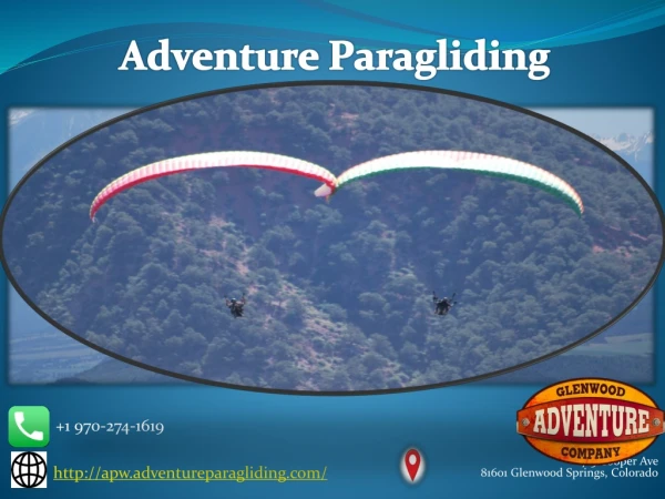 Super Fun & Amazing Things to Do in Glendwood Spring | Adventure Paragliding