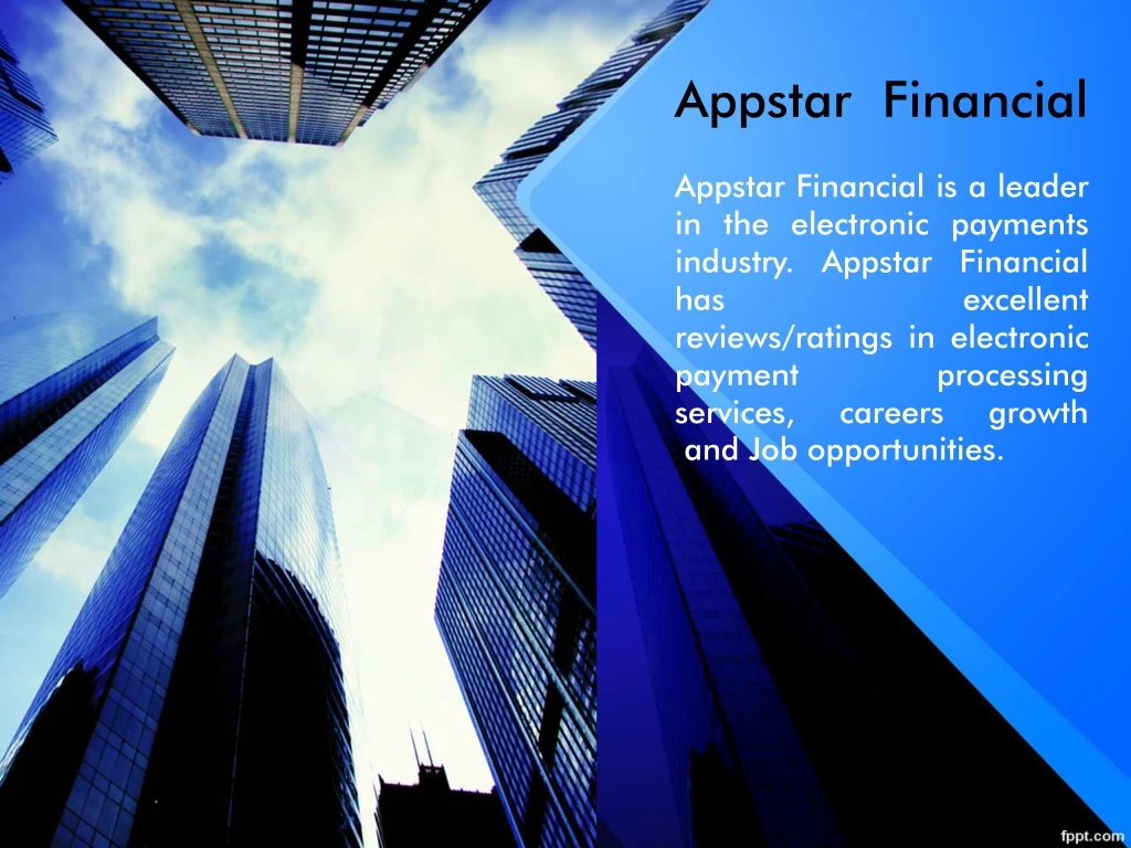 appstar financial appstar financial is a leader