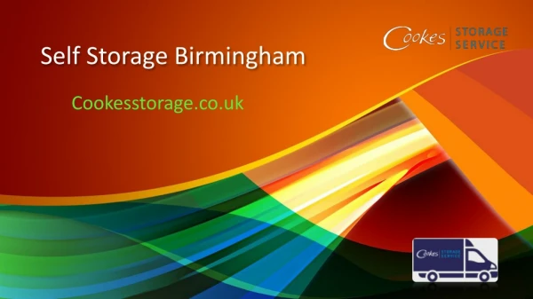 Self storage Birmingham | Cookes storage