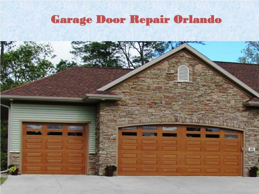 garage door repair orlando