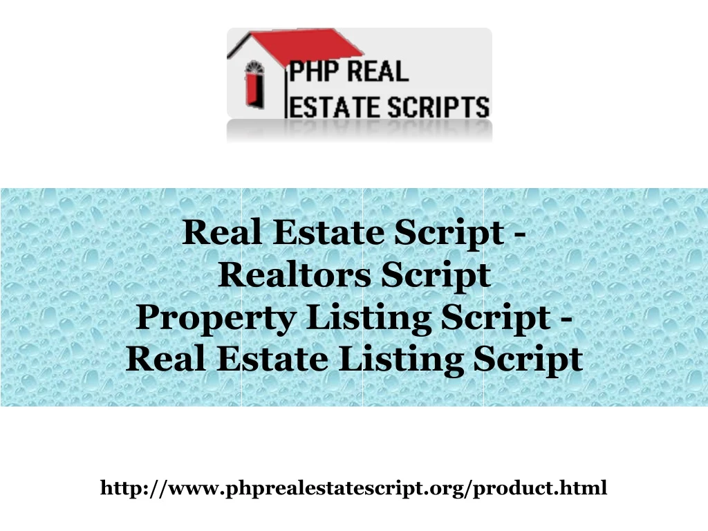 real estate script realtors script property listing script real estate listing script