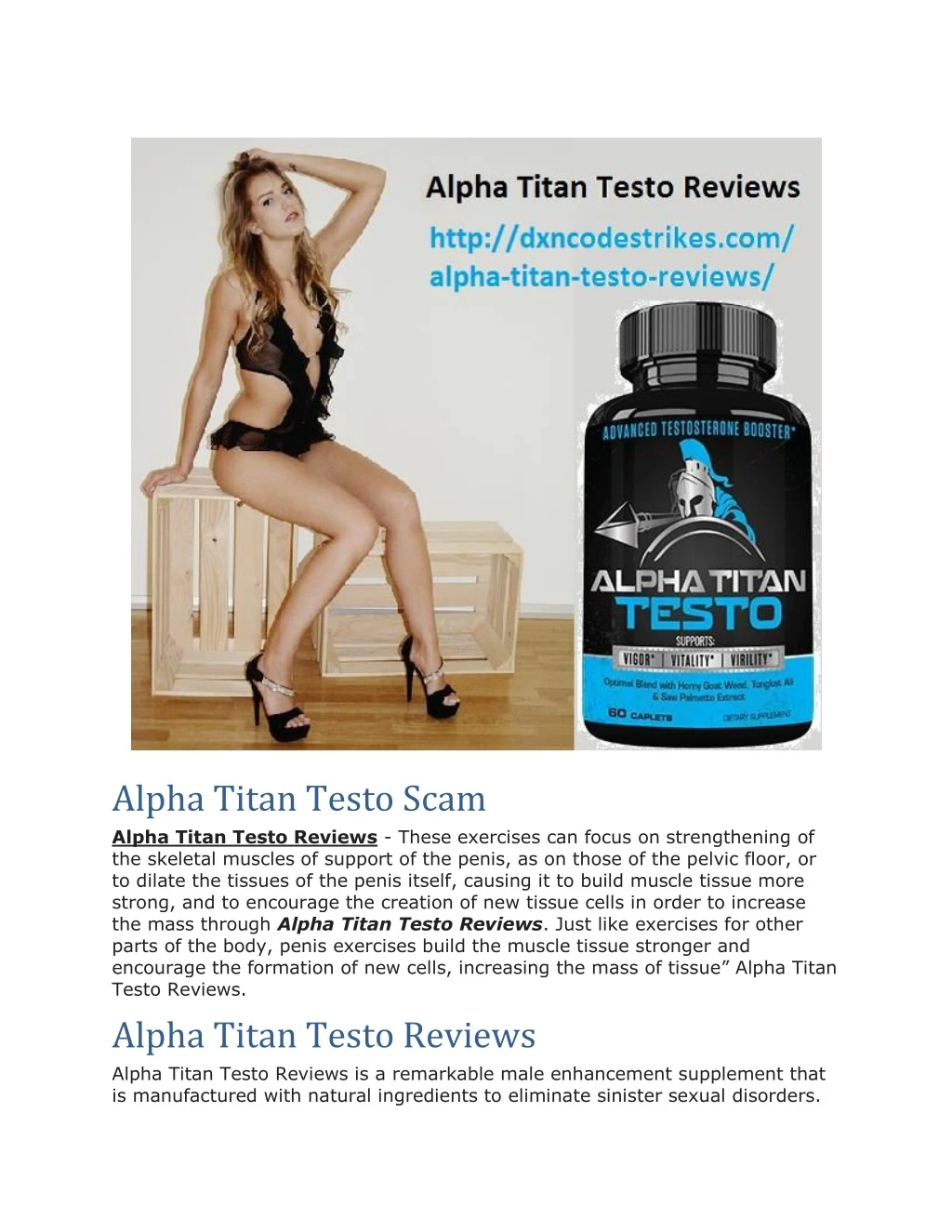 alpha titan testo scam alpha titan testo reviews