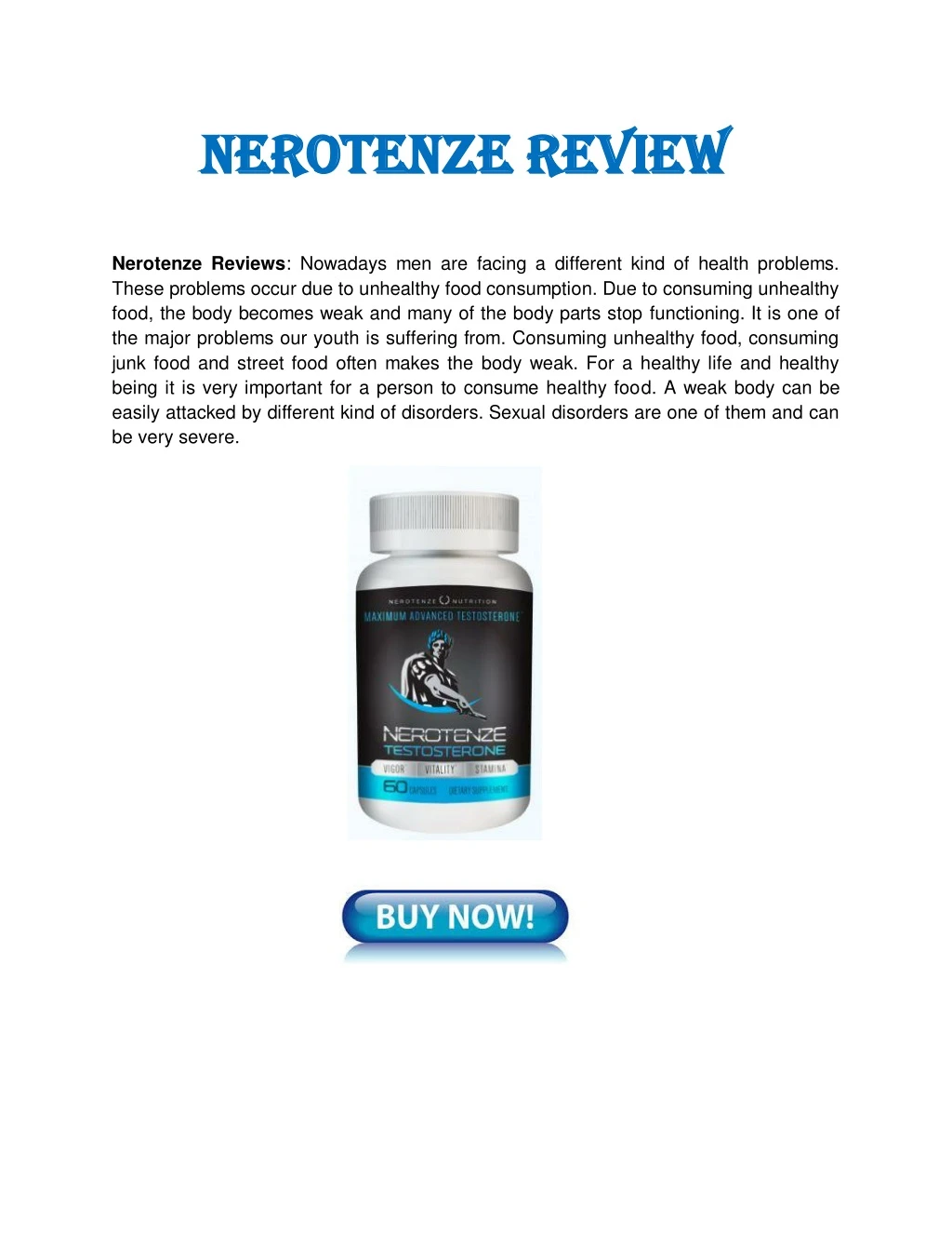 nerotenze review nerotenze review