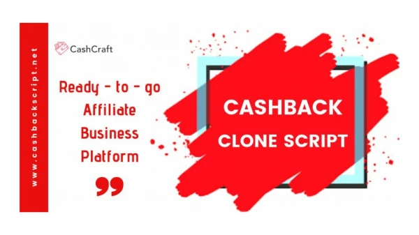 Cashback Clone Script