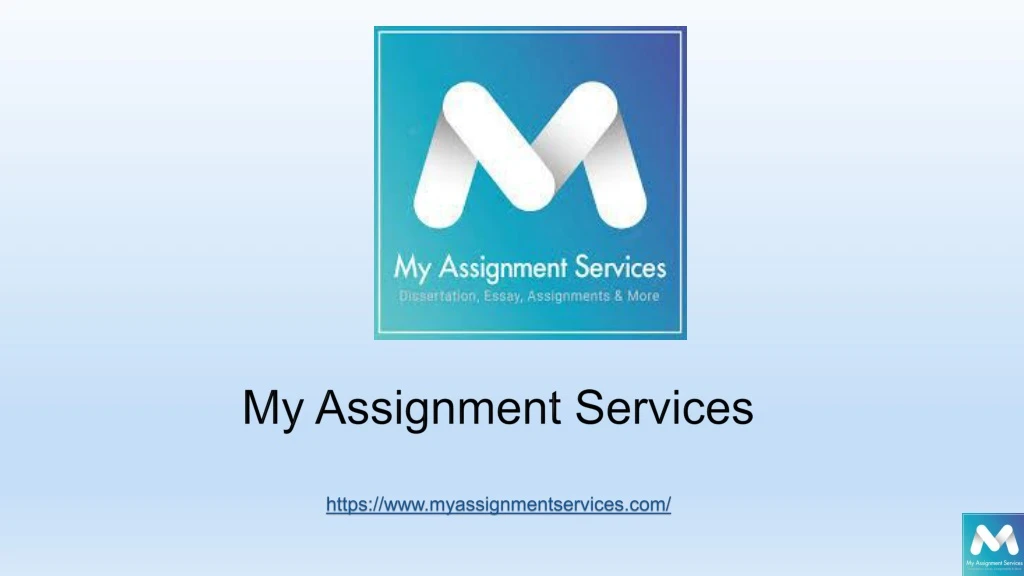 my assignment services https www myassignmentservices com