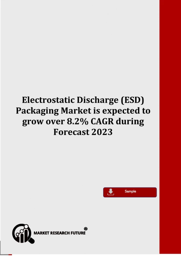 Electrostatic Discharge (ESD) Packaging Market Business Revenue, Future Scope, Market Trends, Key Players And Forecast T