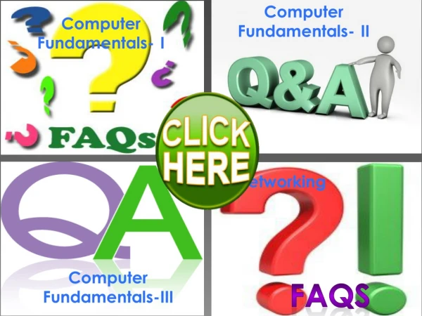 FAQs Computer Fundamentals, DFS, OS, Networking