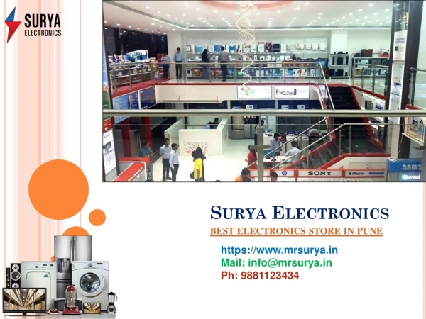 Surya Electronic : Best Electronic Store In Pune & Home Appliances Pune At Best Price.