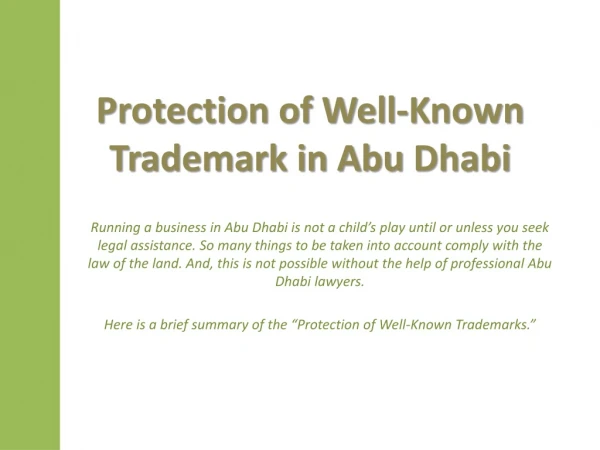 Lawyers in Dubai