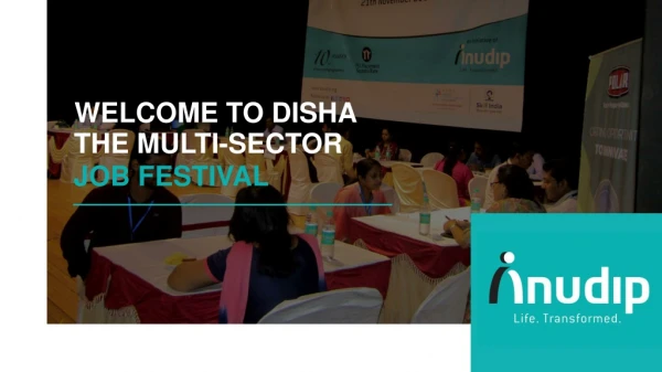 Welcome to DISHA, The Multi-Sector Job Festival