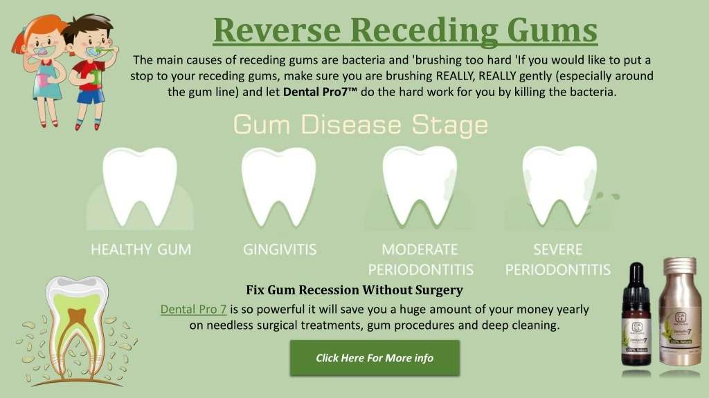 reverse receding gums the main causes of receding