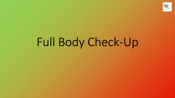 Get Full Body Health Checkup from ACI Diagnostics