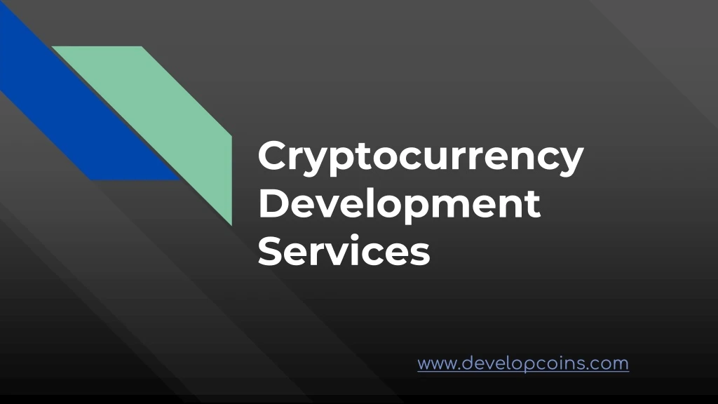 cryptocurrency development services