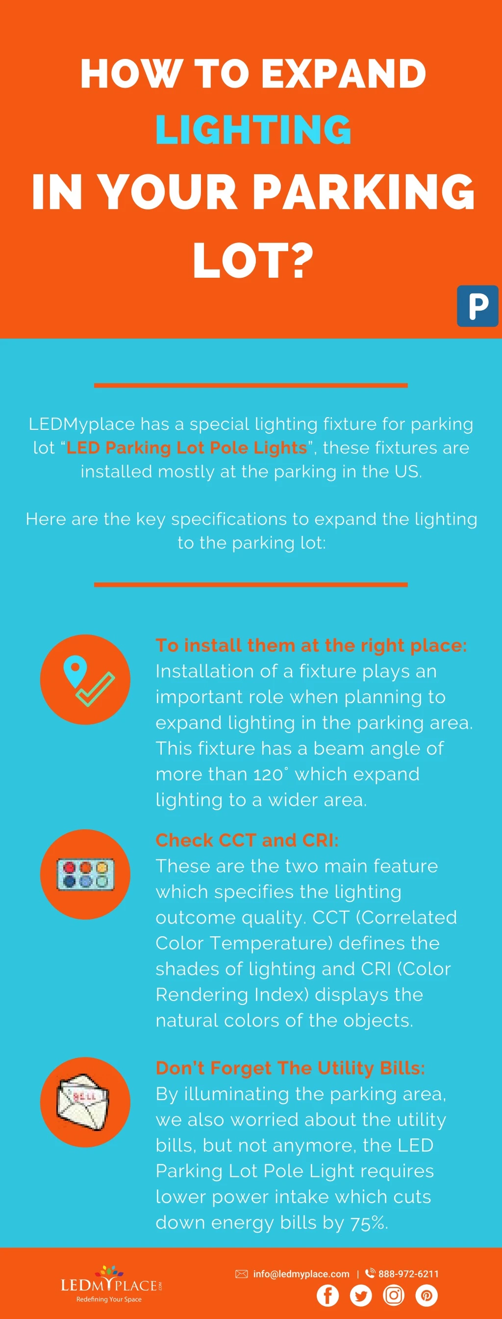 how to expand lighting in your parking lot