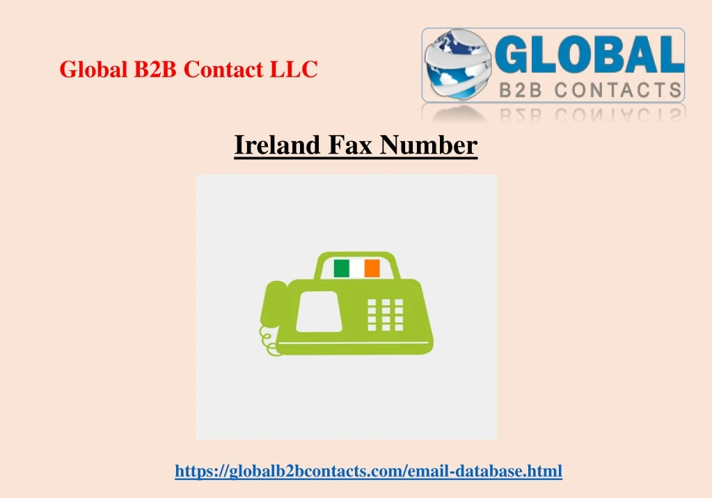 ireland fax number