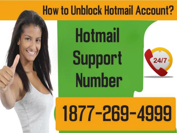 How to Unblock Hotmail Account | Hotmail Helpline Contact Number USA 1877-269-4999