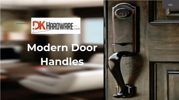 BUY DOOR HANDLES ONLINE - DK Hardware