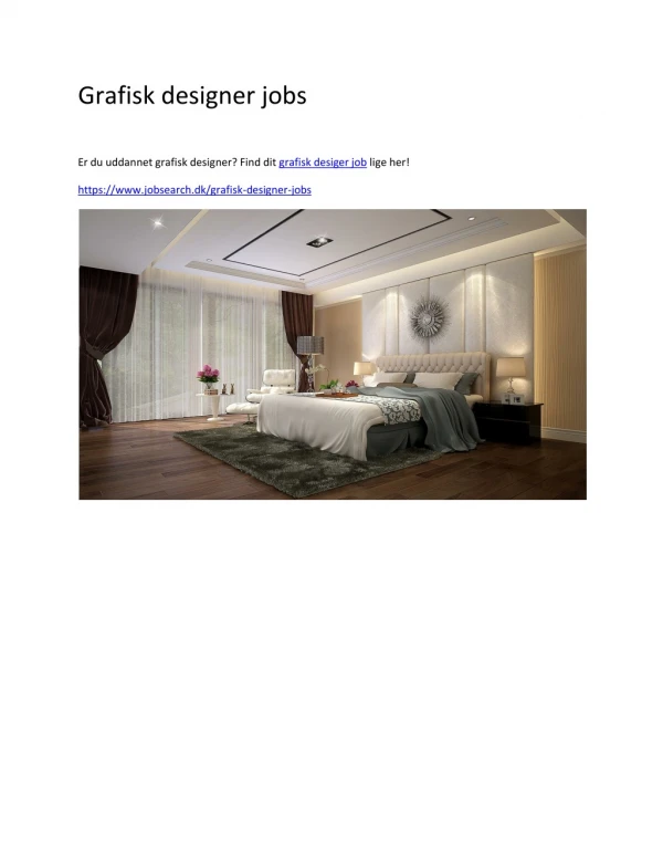 grafisk designer jobs