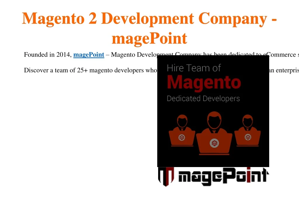 magento 2 development company magepoint