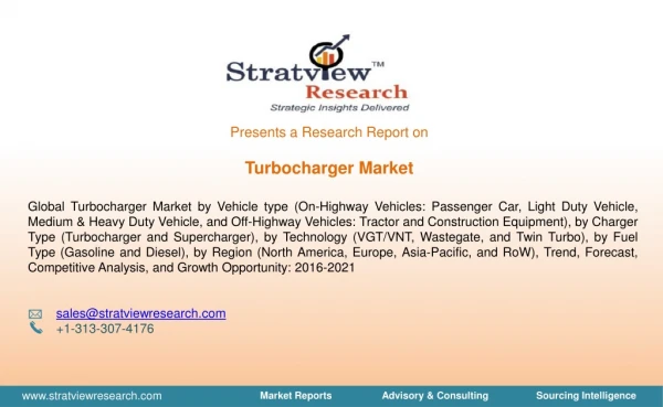 Turbocharger market