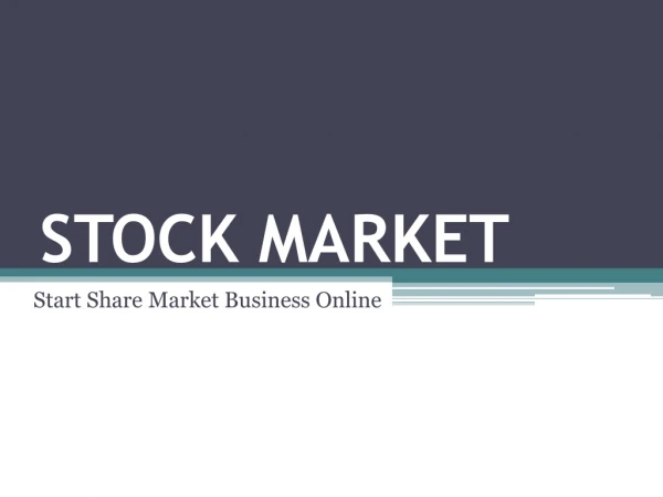How to start investing in stock market ?