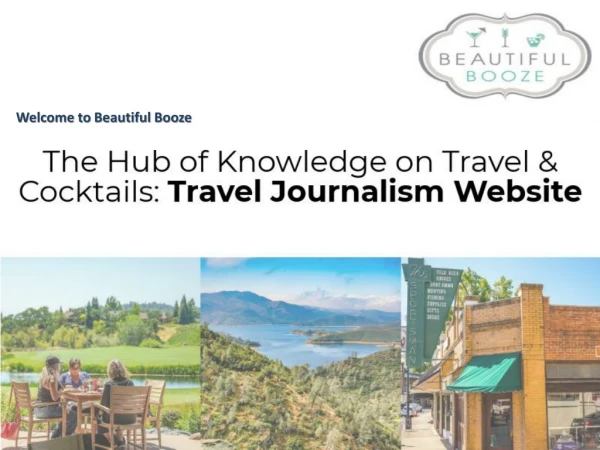The Hub of Knowledge on Travel & Cocktails: Travel Journalism Website