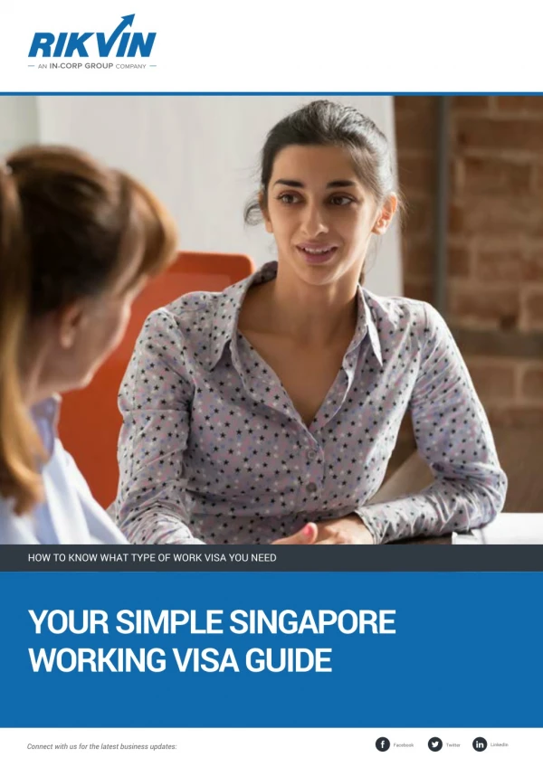Singapore Work Visa Guide