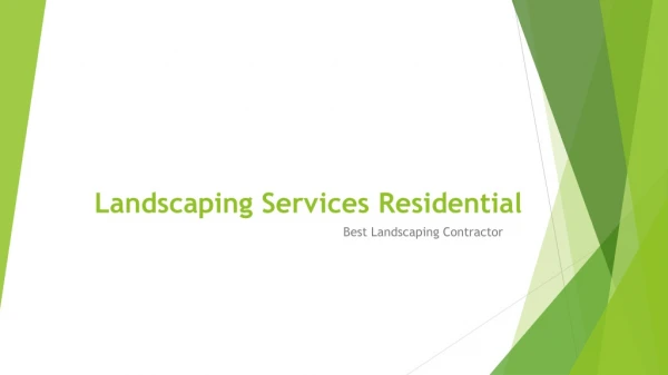 Landscaping Price Reston VA