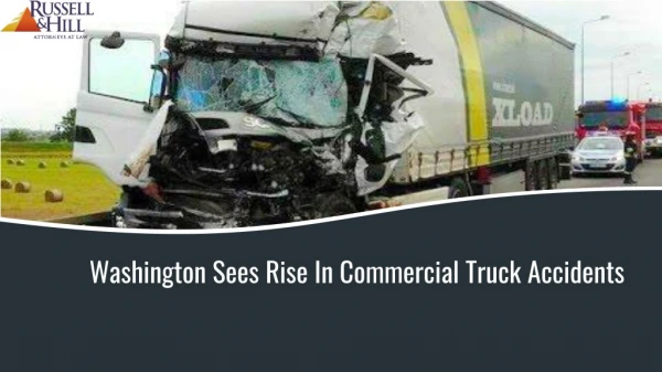 Washington Sees Rise In Commercial Truck Accidents