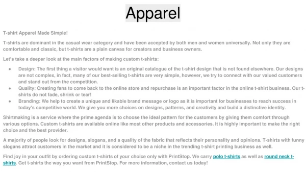 Cool Custom T Shirt Printing Online
