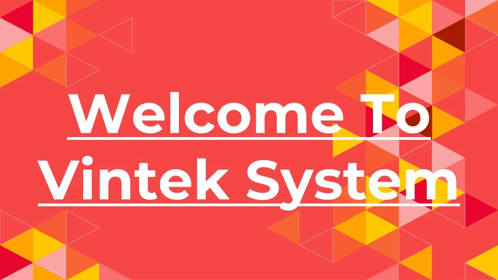 welcome to vintek system