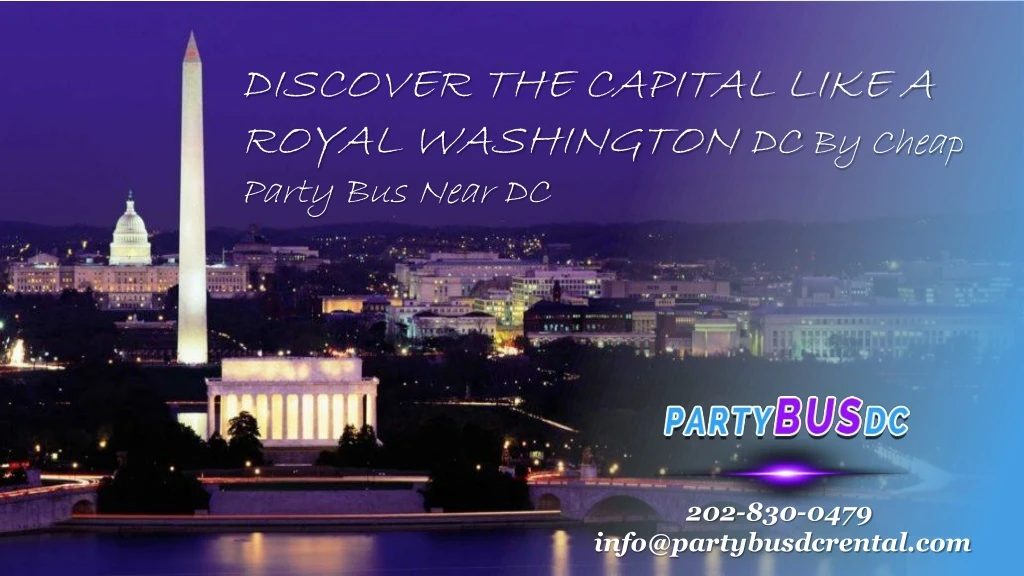 discover the capital like a royal washington