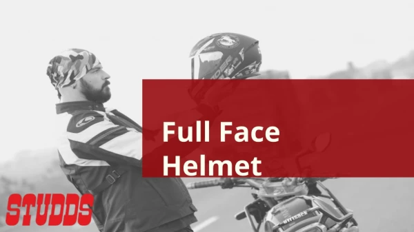 Modern and New Full Face Helmets | STUDDS