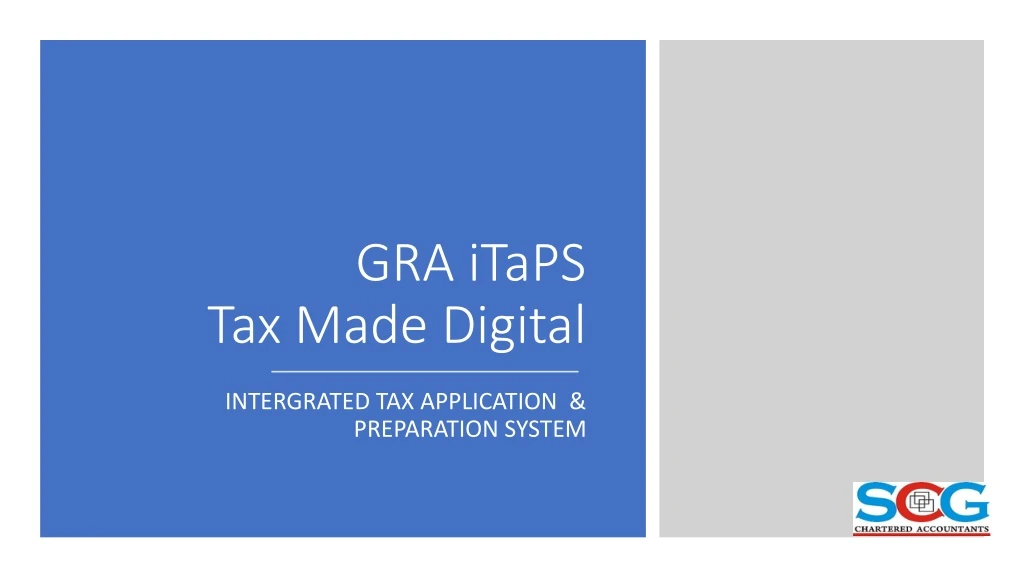 gra itaps tax made digital