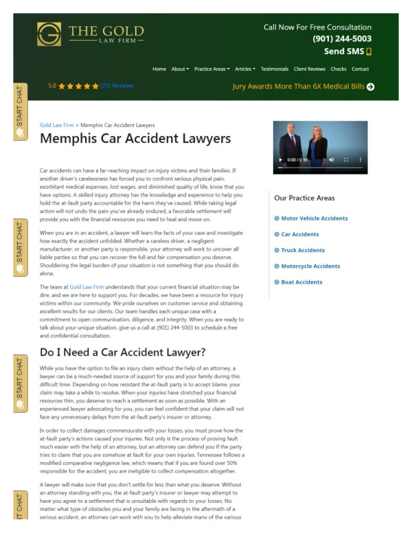 Memphis car accident lawyers