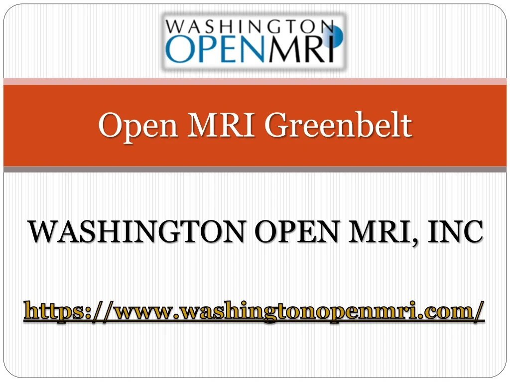 open mri greenbelt